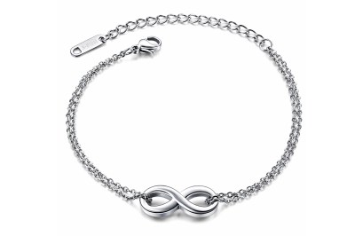 Bracciale Reiko in acciaio anallergico bianco dal design minimal